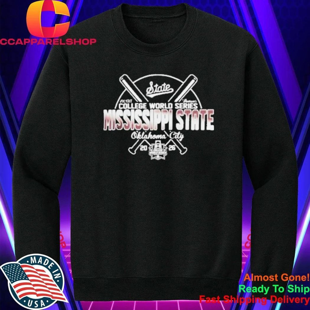 Mississippi State Bulldogs Softball 2026 College World Series Shirt