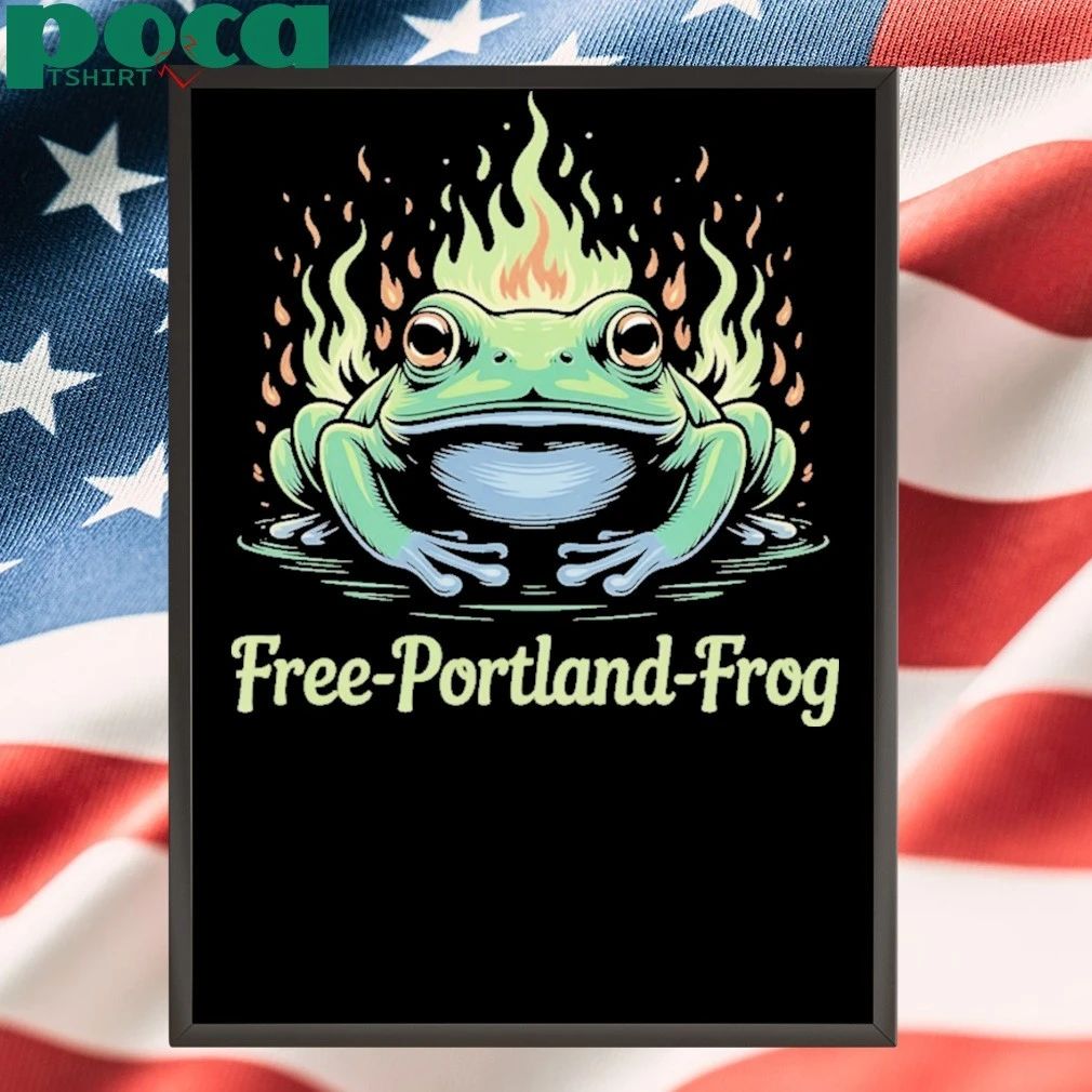 Portland 2025 Free-Portland-Frog T-Shirt