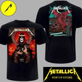 Metallica M72 Event Tee Red Dragon & Celtic Skull King Design Cardiff 2026