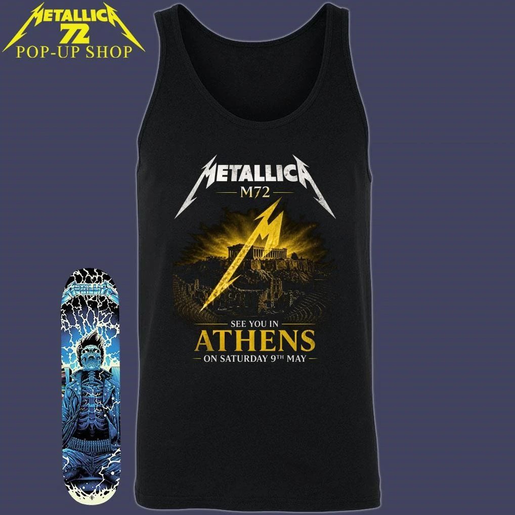 Metallica M72 See You In Athens On Saturday 9th May Shirt