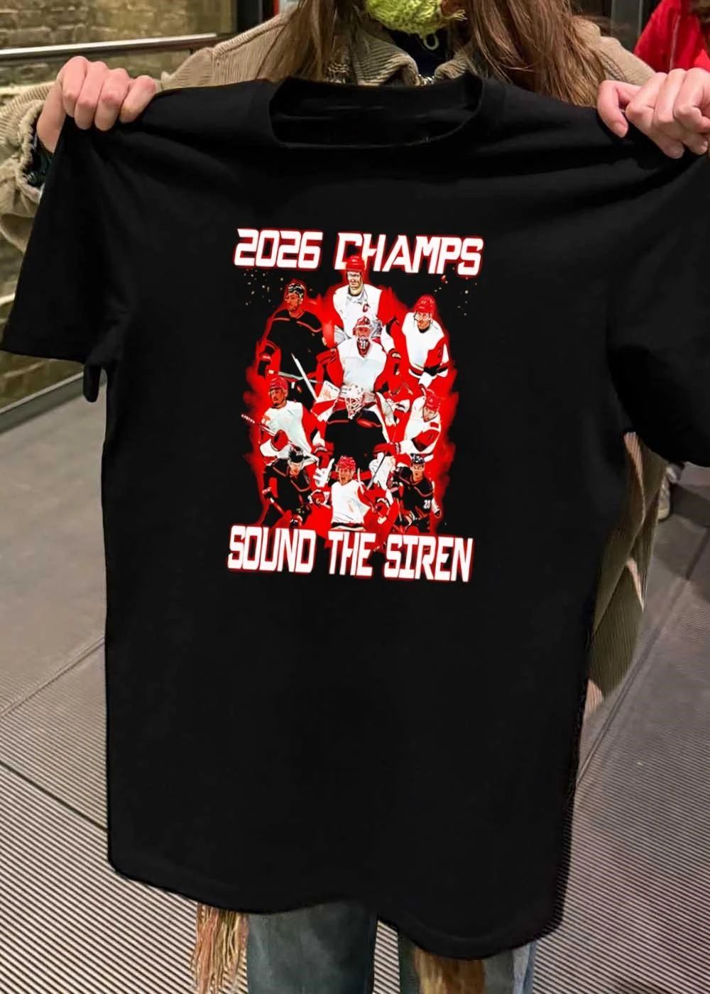 2026 Champs Sound the Siren Carolina Hurricanes Shirt