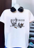 Broken Crowns Butterfly No Kings No Monarchs T-Shirt