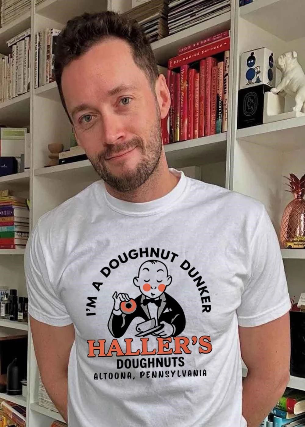 Haller’s Doughnuts Altoona Pennsylvania I’m a Doughnut Dunker T-Shirt