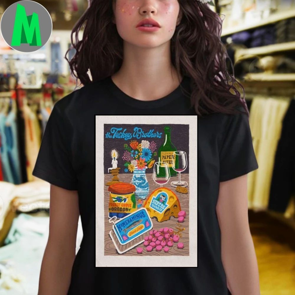 The Teskey Brothers Sept 26 2025 Portland Oregon Poster Shirt