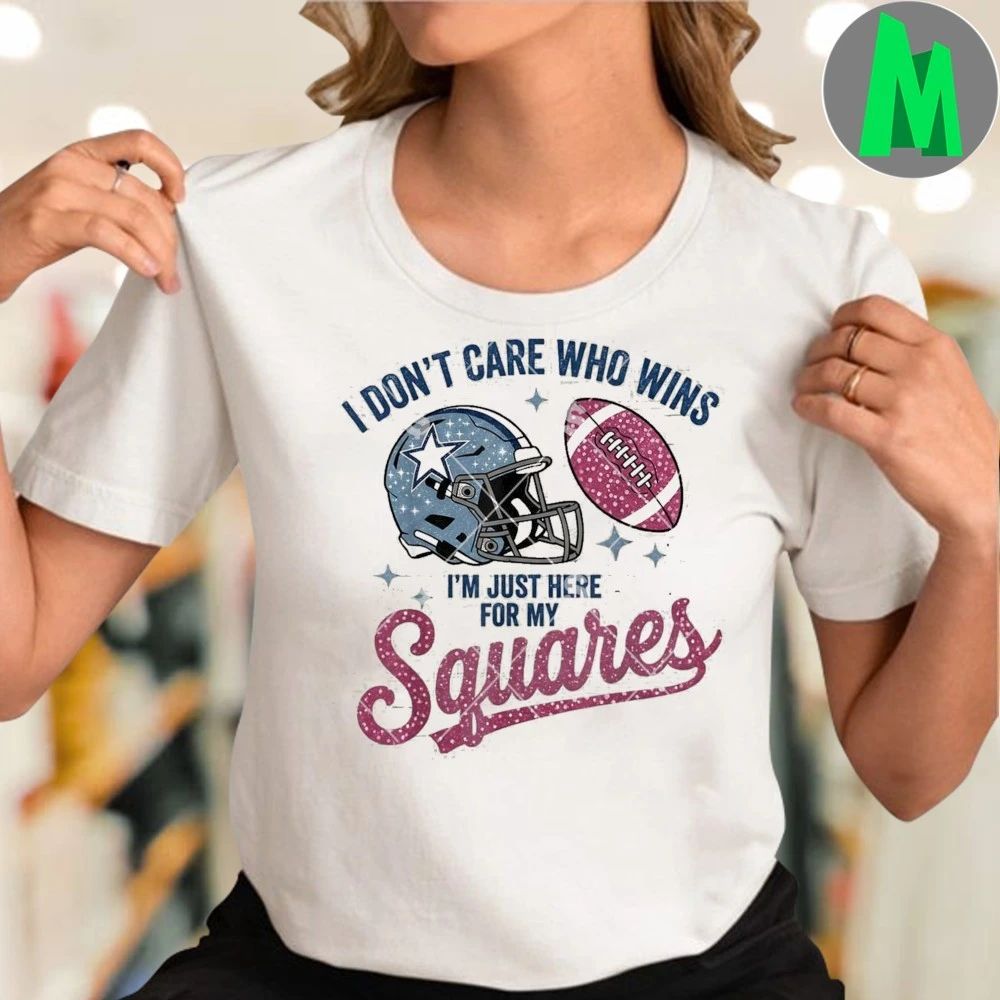 I Don’t Care Who Wins Football Shirt
