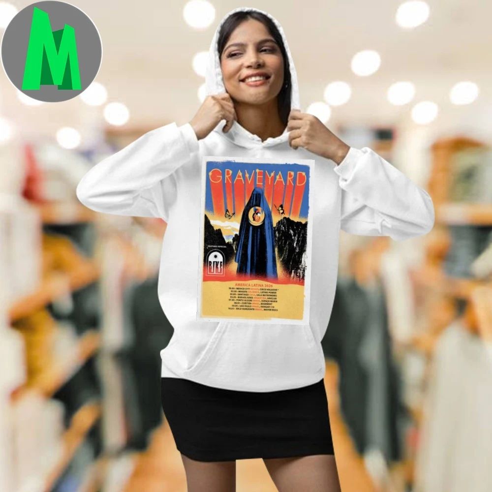 Original Graveyard America Latina 2026 Shows Poster Shirt