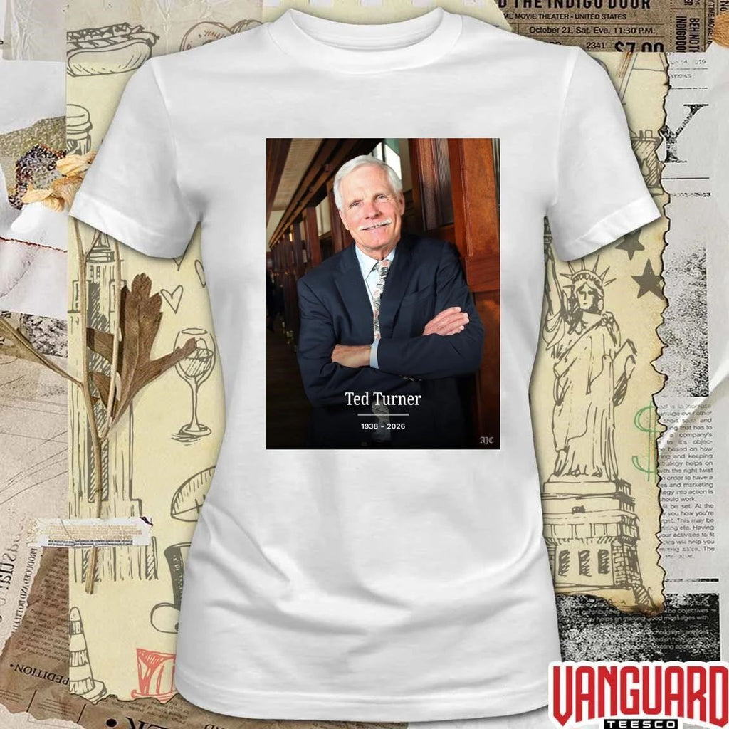 Ted Turner 1938 – 2026 Keisha Lance Bottoms t-shirt