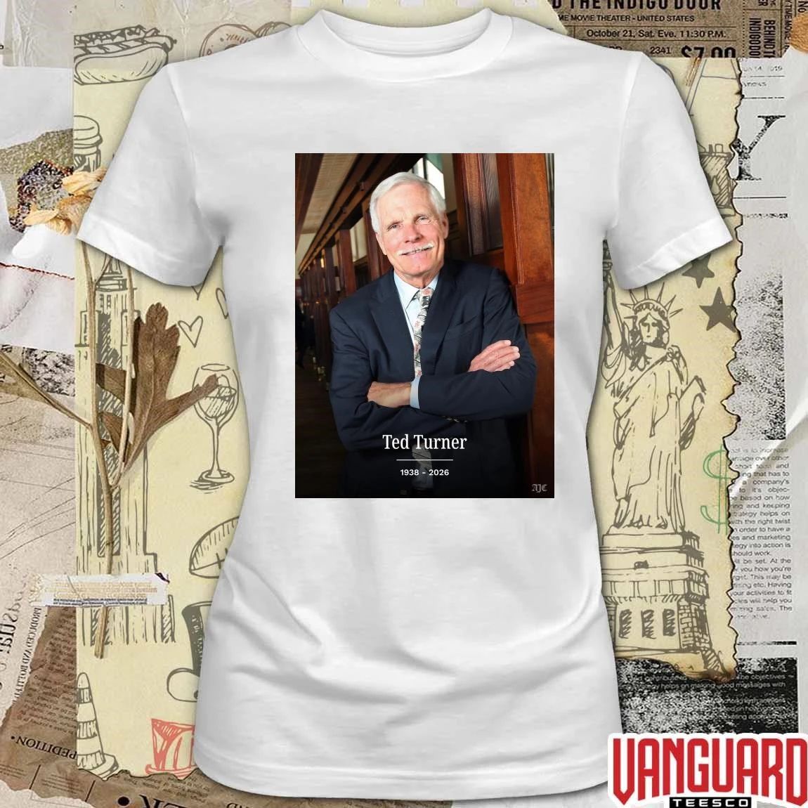 Ted Turner 1938 – 2026 Keisha Lance Bottoms t-shirt