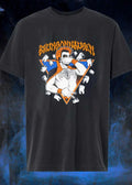 Brunsonhausen Vampire Tooth Throwing Hands Art T-Shirt