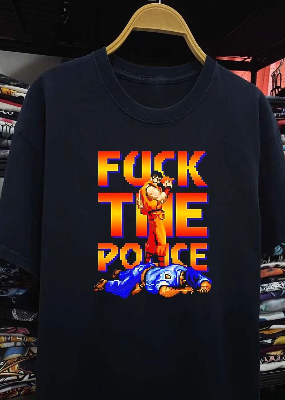 Fuck the Police Contra video games shirt