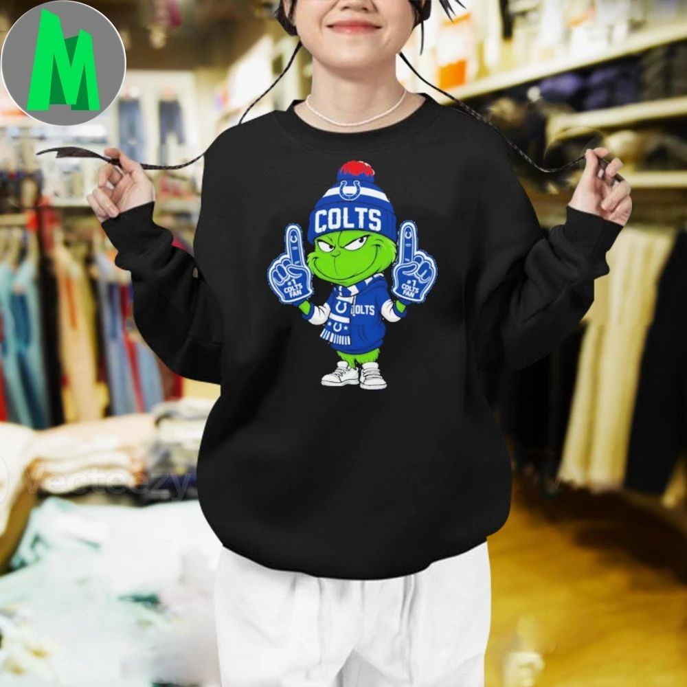 Grinch Indianapolis Colts Logo Shirt