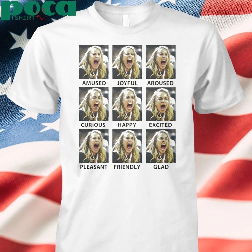 Viral Becky Hammon Emotions Amused Joyfull Aroused Curious Happy Shirt