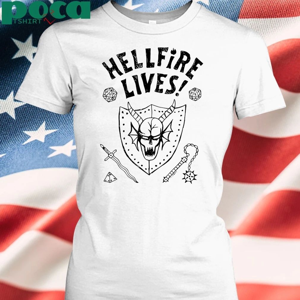 Stranger Thing 5 Hellfire Lives T-shirt
