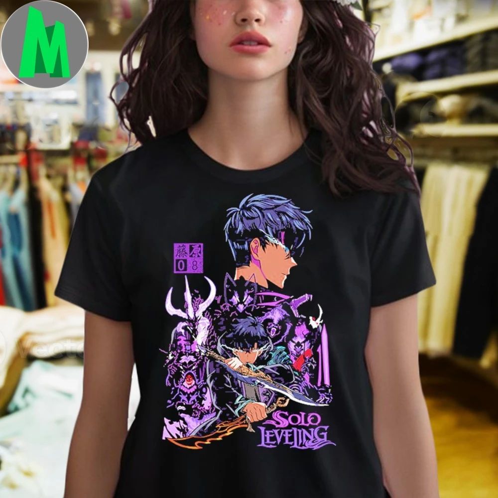 Shadow Monarch Solo Leveling Anime Shirt