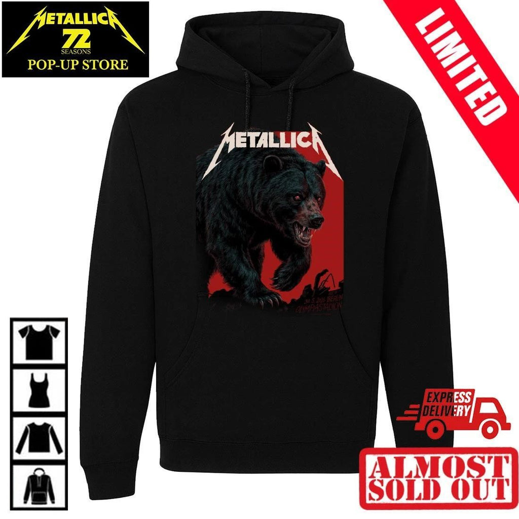 Metallica Berlin 2026 Poster Print Graphic T-Shirt Philip Janta