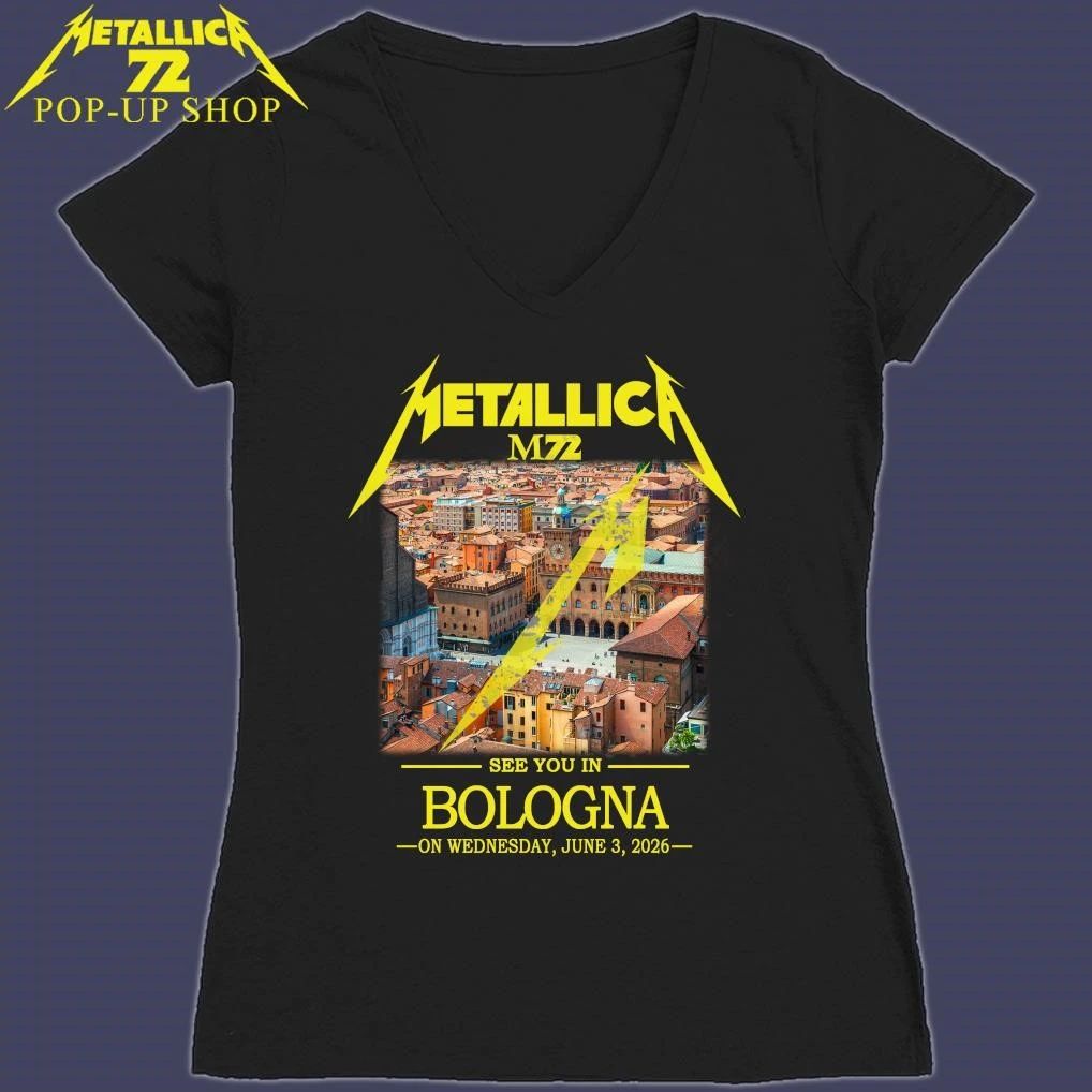 Metallica M72 See You In Bologna June 3, 2026 T-Shirt