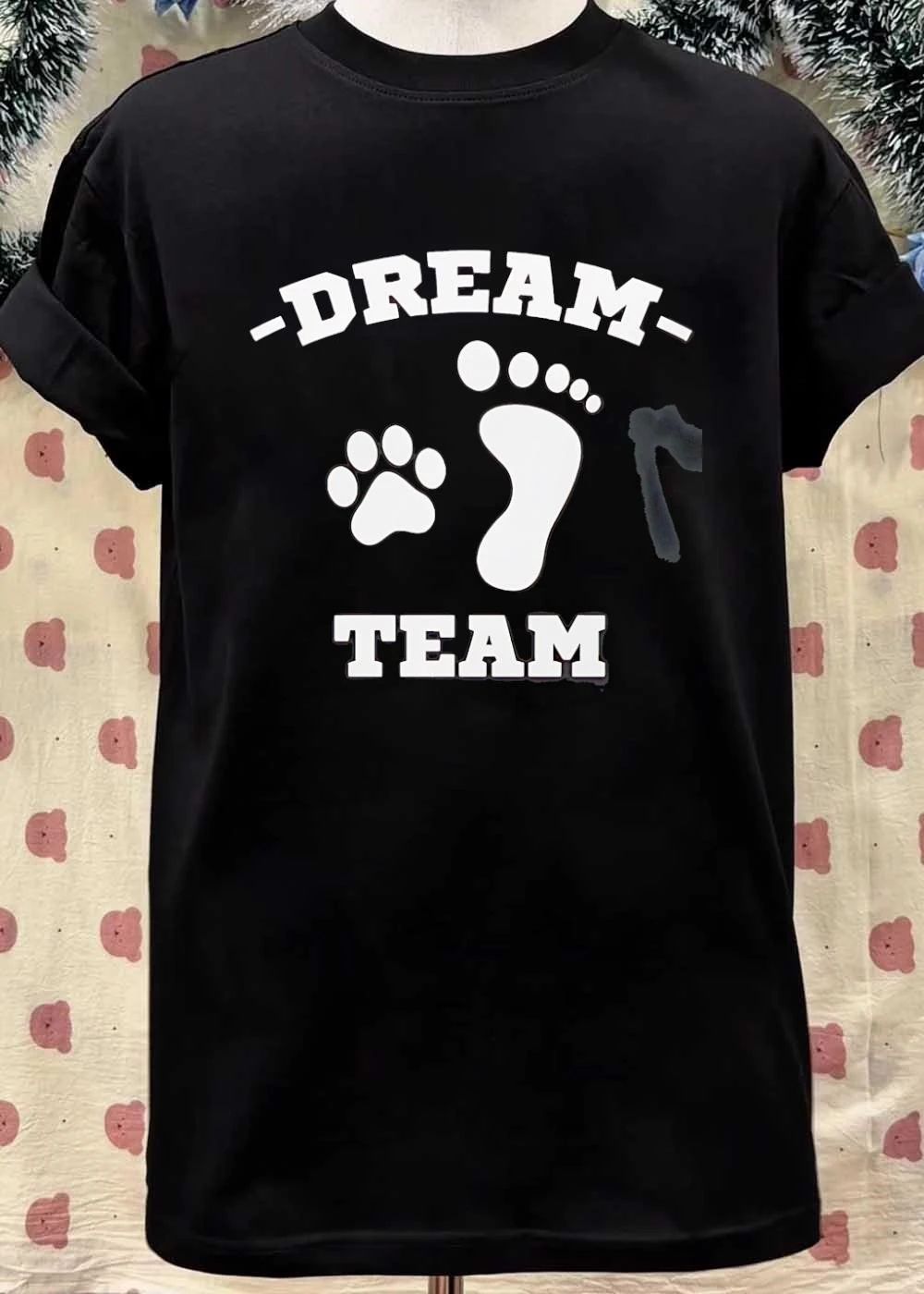 Paw and Foot Prints Dream Team T-Shirt