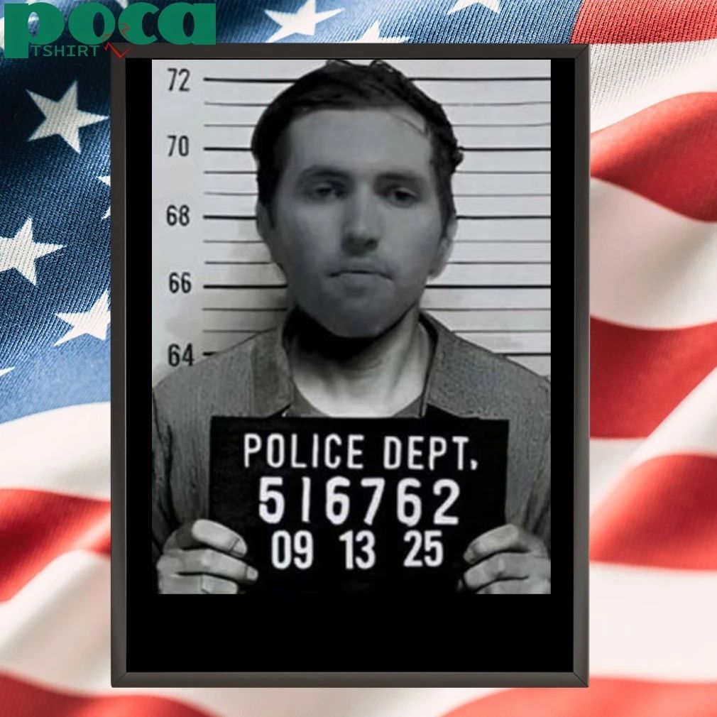 Tyler Robinson Mugshot Charlie Kirk Assassination shirt