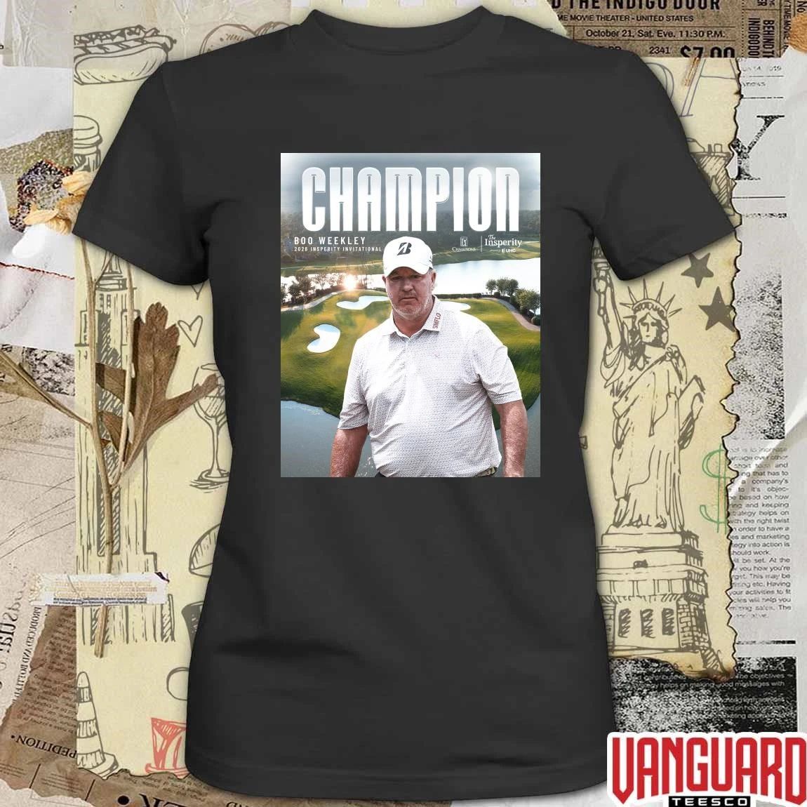 Boo Weekley 2026 Insperity Invitational Champion The Insperity PGA Tour Poster t-shirt