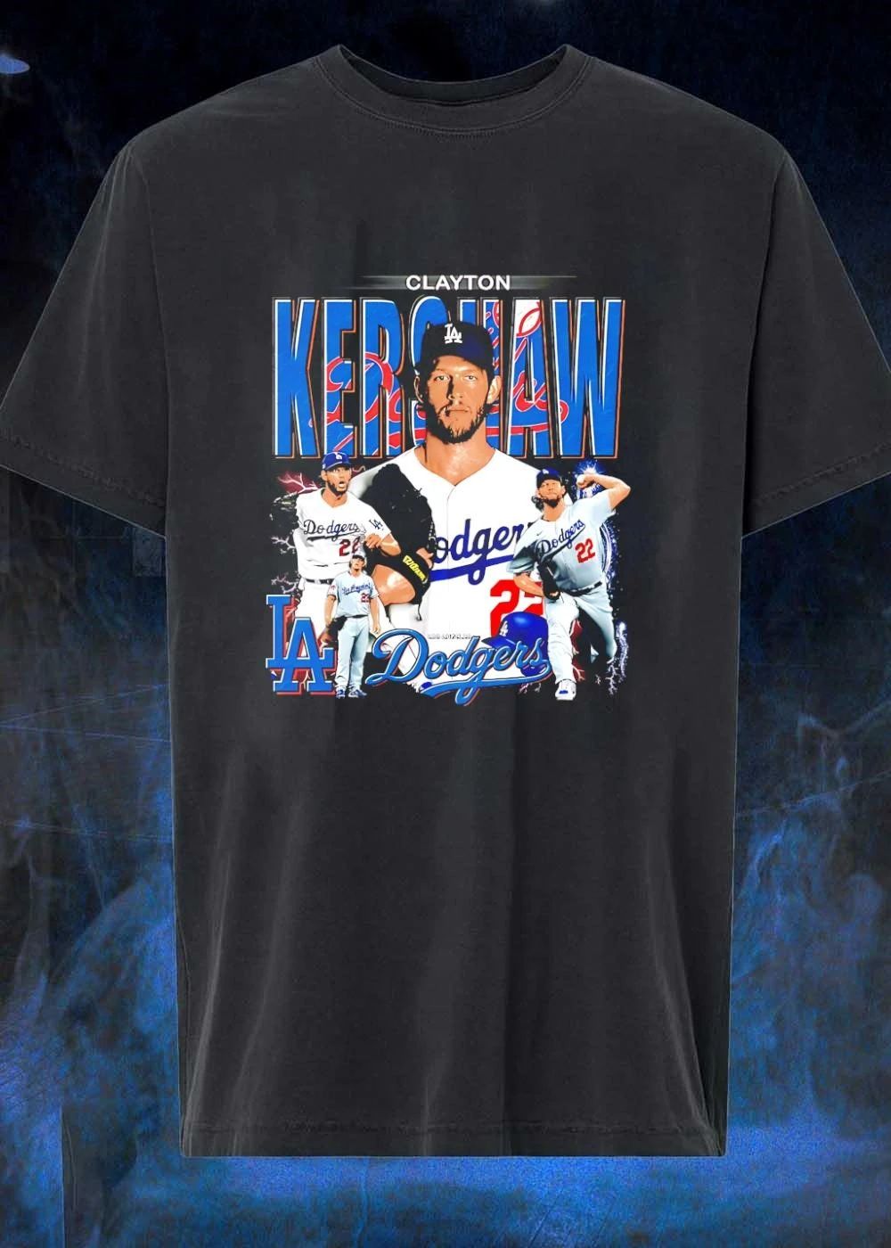 Clayton Kershaw Los Angeles Dodgers Pitching Clayton Kershaw Los Angeles Dodgers Shirt