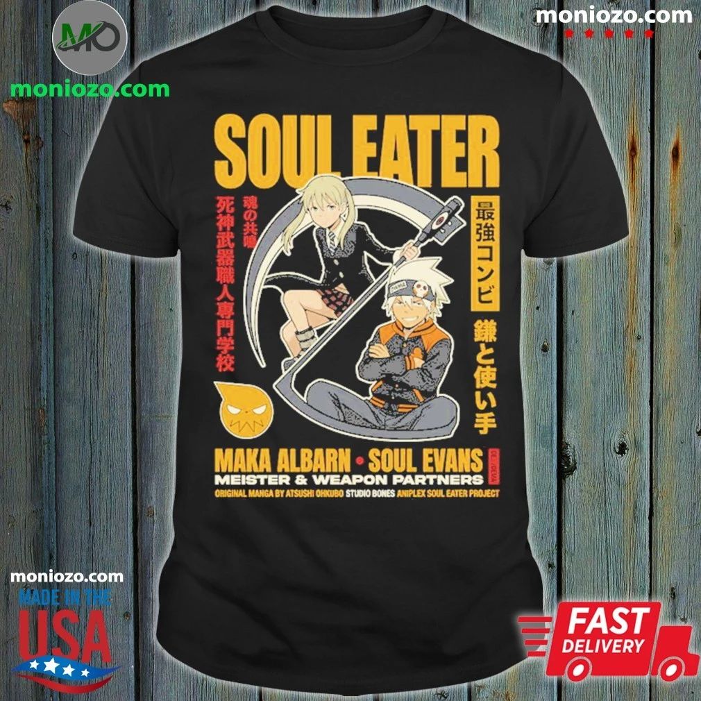 Soul Eater Meister and Weapon Shirt