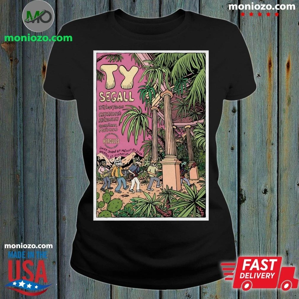 Original Ty Segall Cervecería Hércules, Querétaro MX Oct 24 2026 Poster Shirt