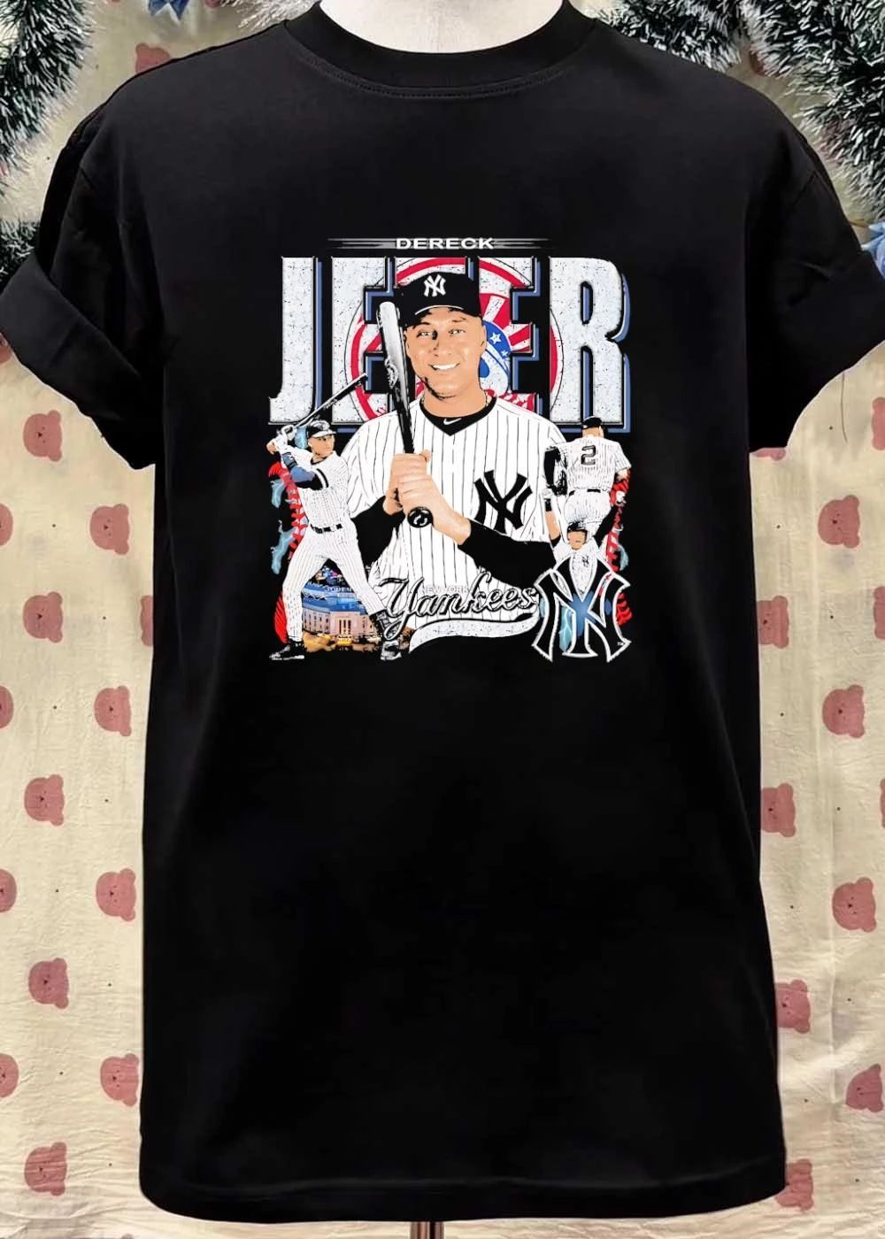 Derek Jeter Batting New York Yankees Shirt