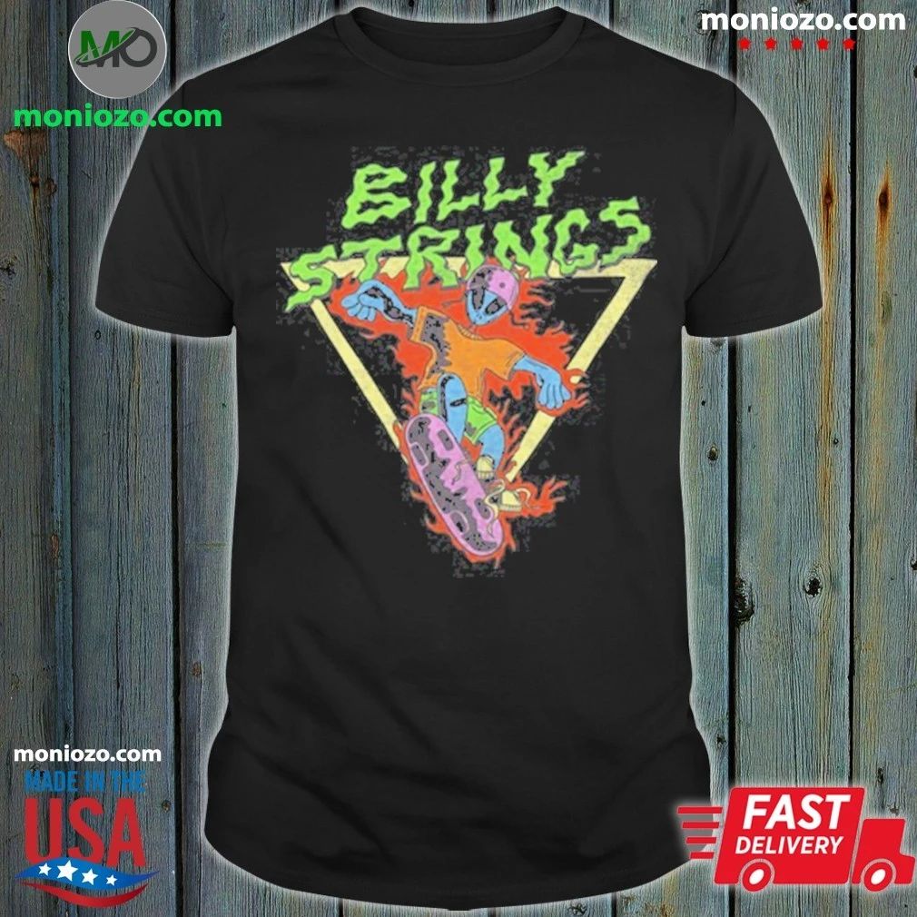 Original Billy Strings Spring Tour 2026 Alien Shirt