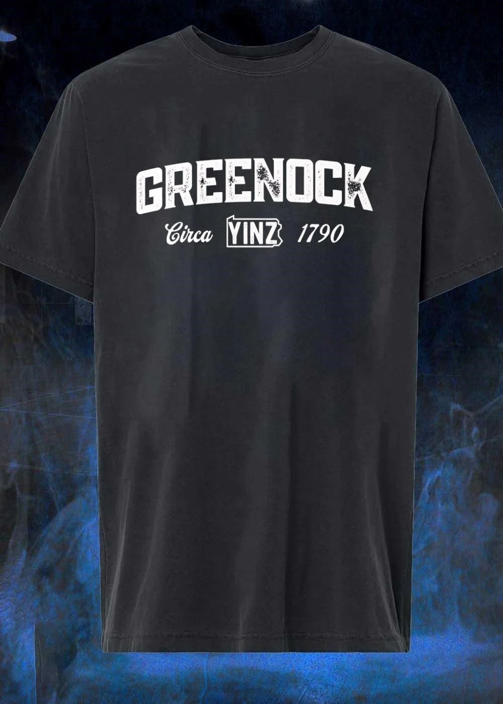 Greenock Circa Yinz 1790 Pennsylvania Pittsburgh Apparel T-Shirt