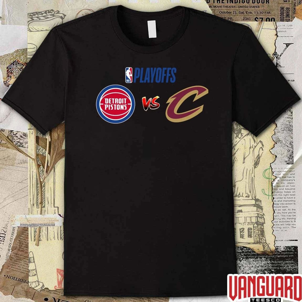 Detroit Pistons vs Cleveland Cavaliers 2026 NBA Playoffs Conference Semifinals t-shirt