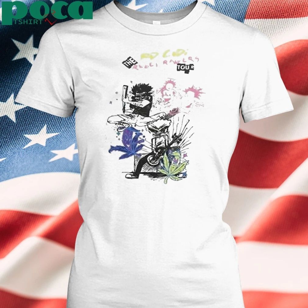 Kid Cudi 2026 Tour Dates The Rebel Ragers Two Sided T-Shirt