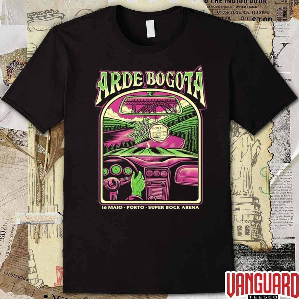 Arde Bogotá Pop Up Tee Porto, Portugal Super Bock Arena May 16 2026 t-shirt