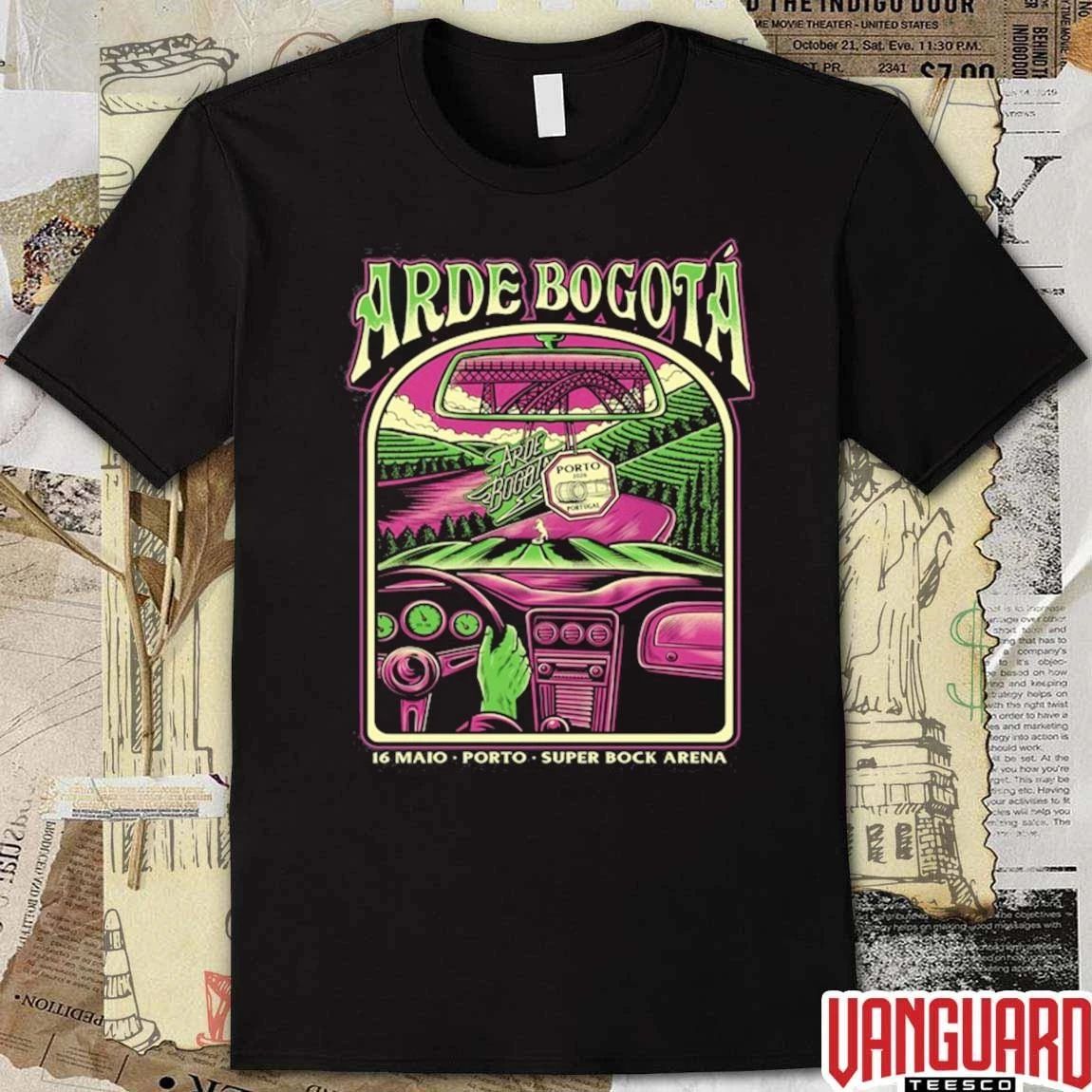 Arde Bogotá Pop Up Tee Porto, Portugal Super Bock Arena May 16 2026 t-shirt