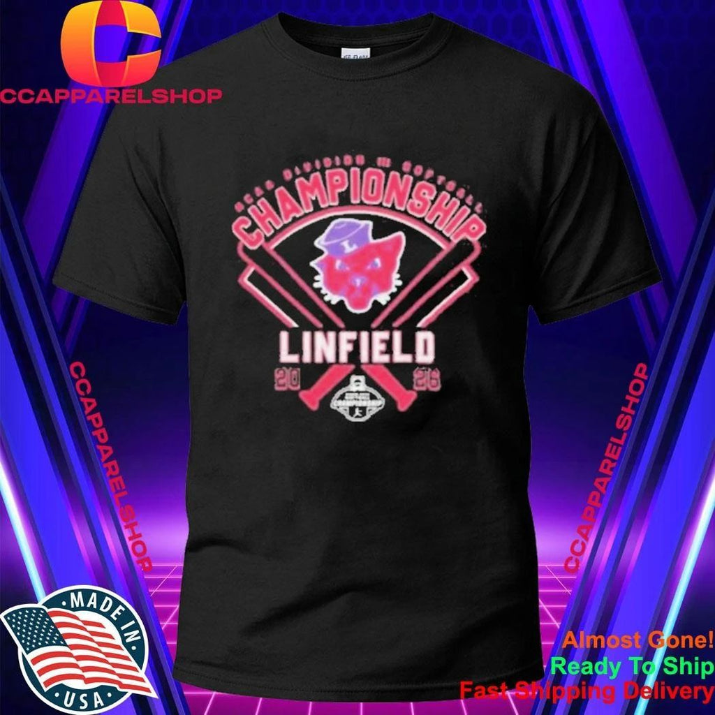 2026 Ncaa Division Iii Softball Championship Linfield Wildcats Graphic Shirt