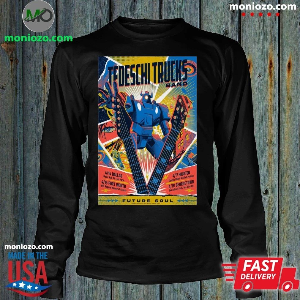 Tedeschi Trucks Band Poster for show in Texas 2026 Shirt