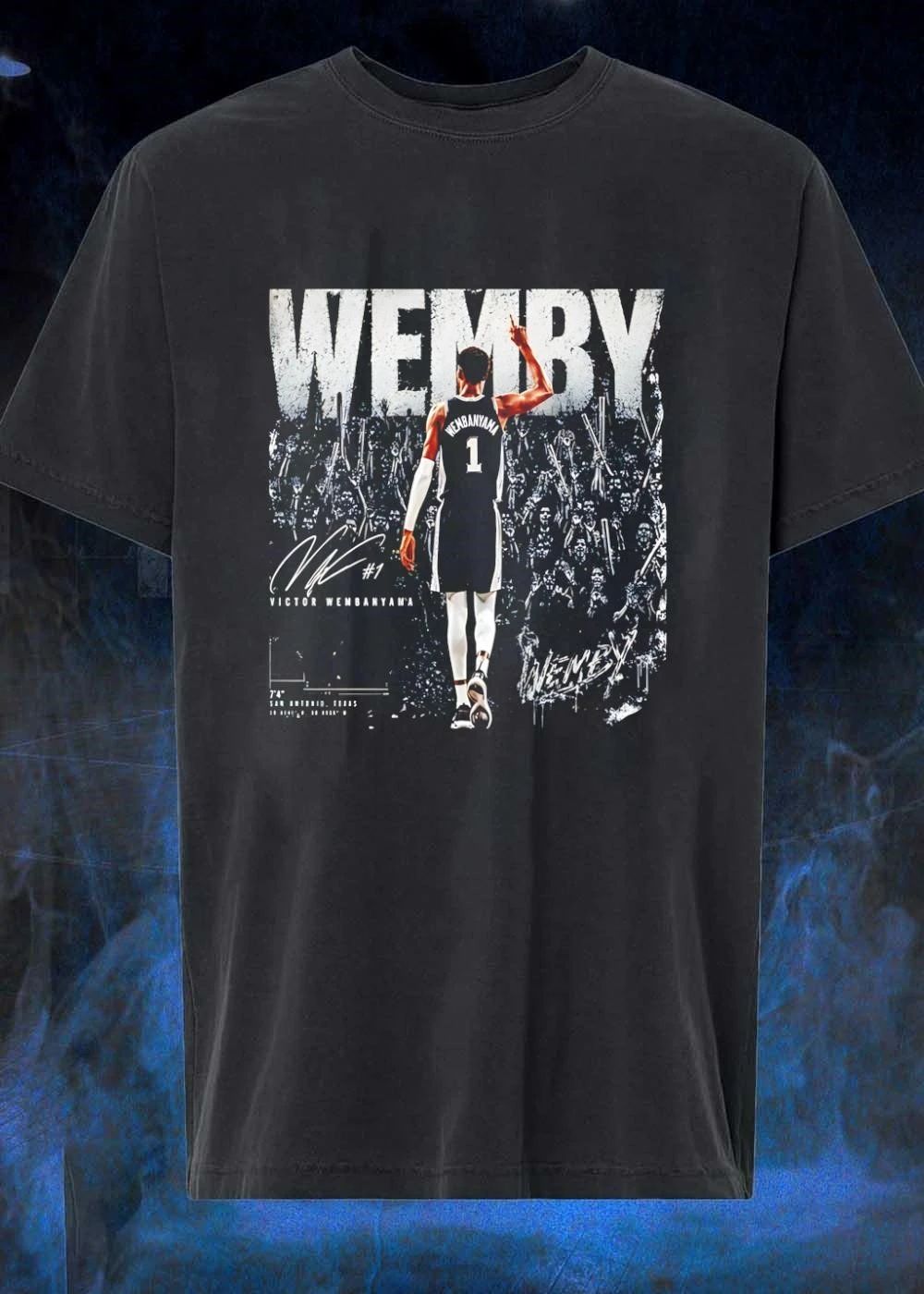 Victor Wembanyama San Antonio Spurs NBA WEMBY WEMBANYAMA 1 1 Victor Wembanyama 74 San Antonio shirt