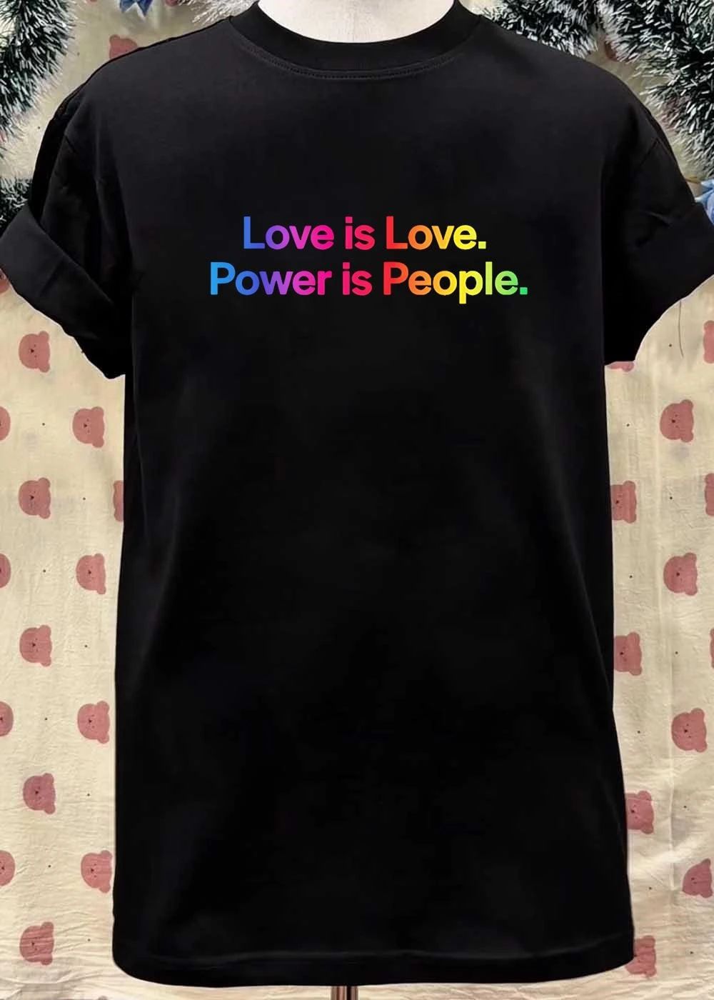 Love is Love Power is People pride shirt