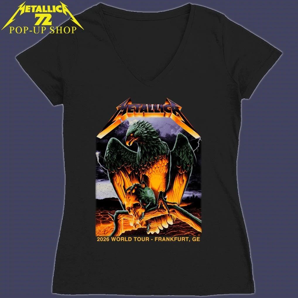 Metallica M72 Frankfurt Germany May 24 2026 Show 2 Art By Max Löffler Pop-Up Shop Limited T-Shirt
