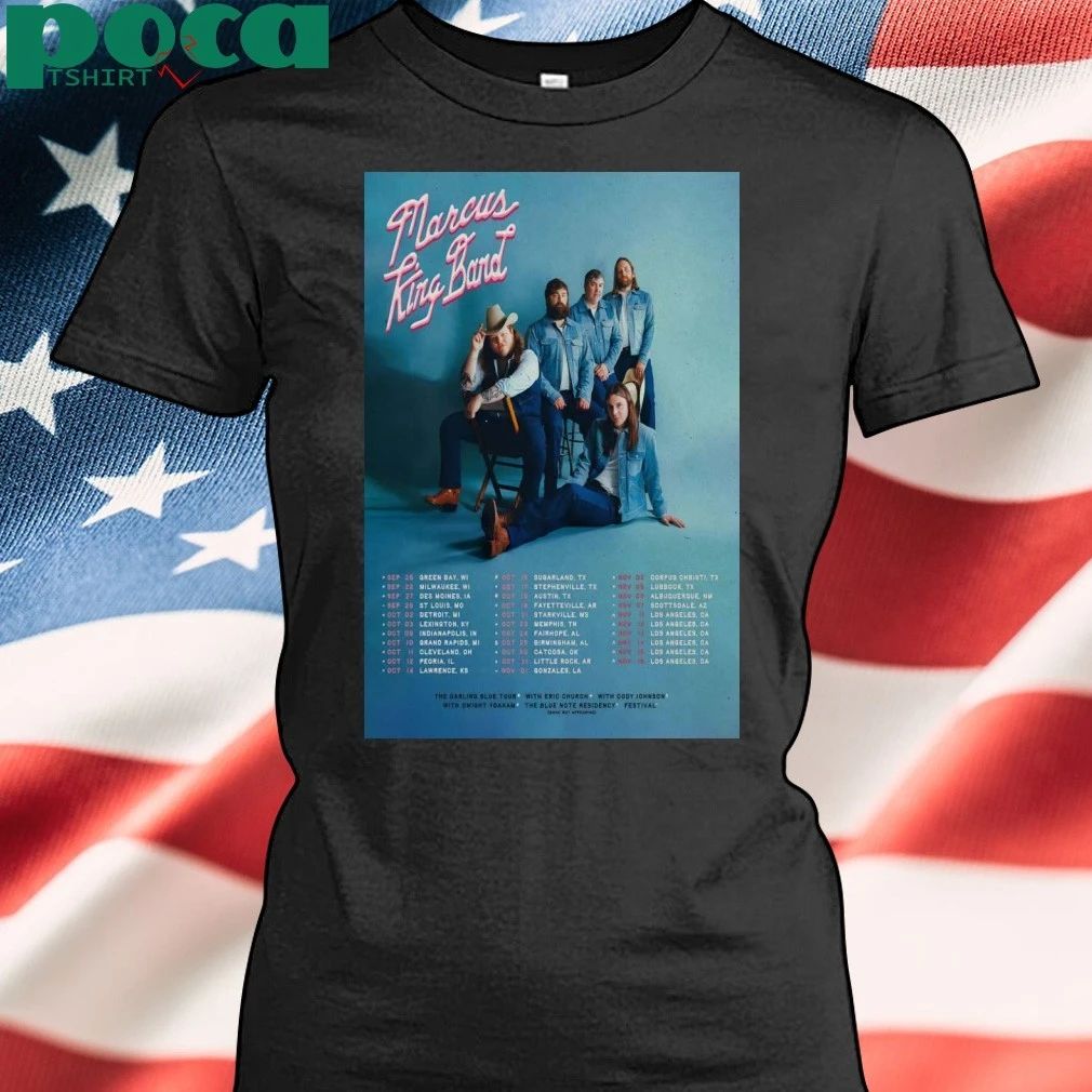 Marcus King Fall Tour 2025 Poster T-shirt
