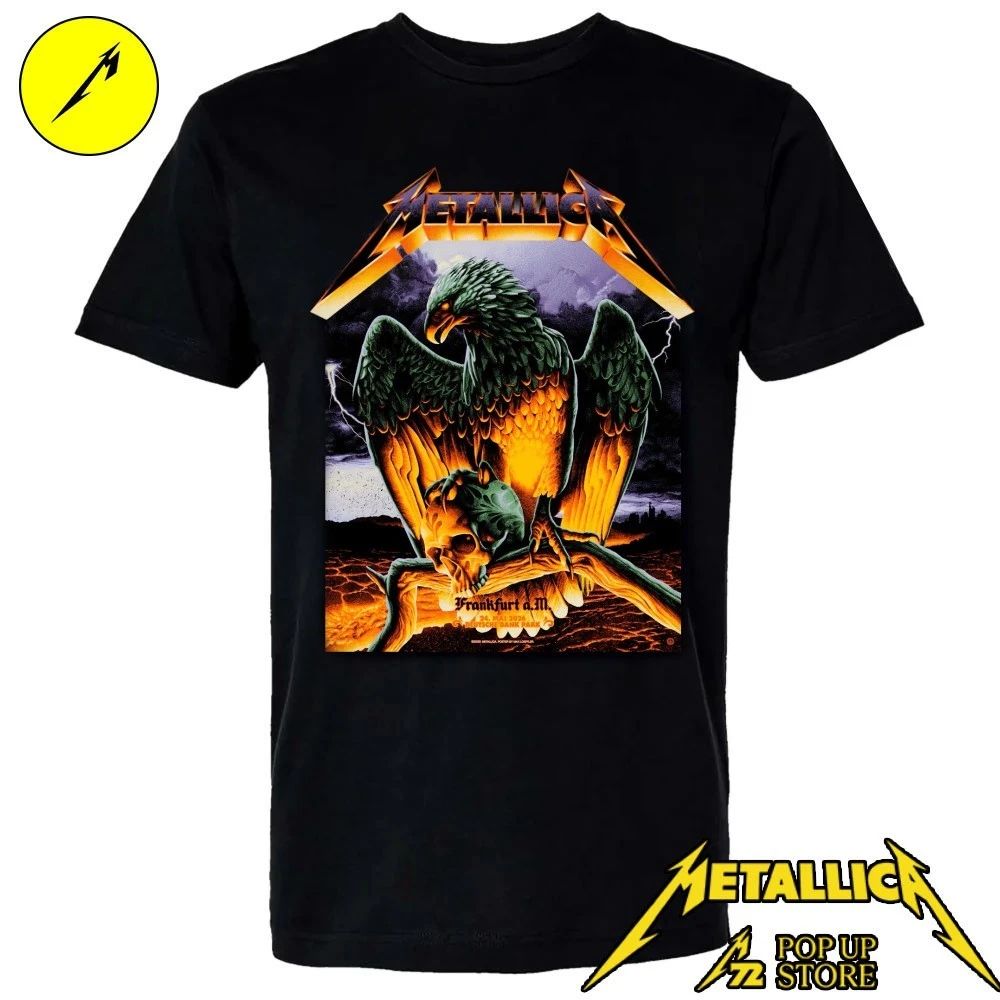 Metallica May 24, 2026 Frankfurt, Germany At Deutsche Bank Park limited edition Poster By Max Loeffler Shirt