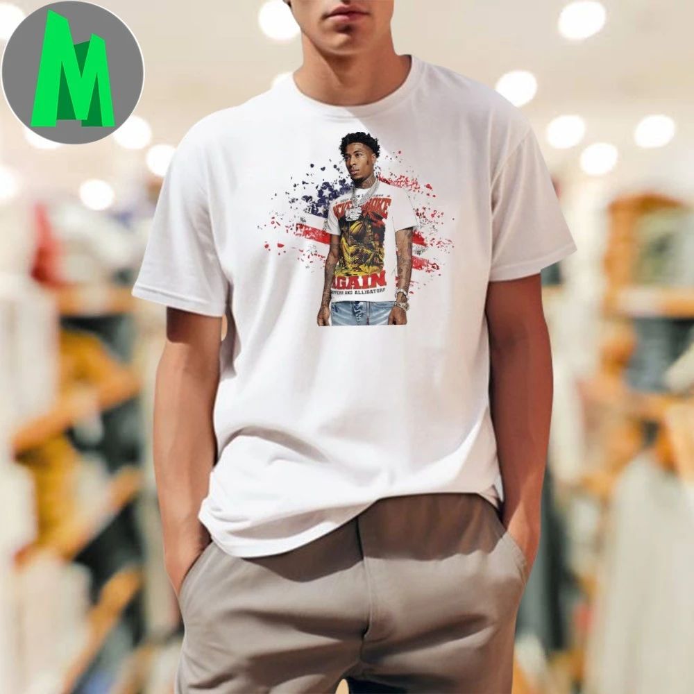 NBA YoungBoy American Flag 2025 Shirt