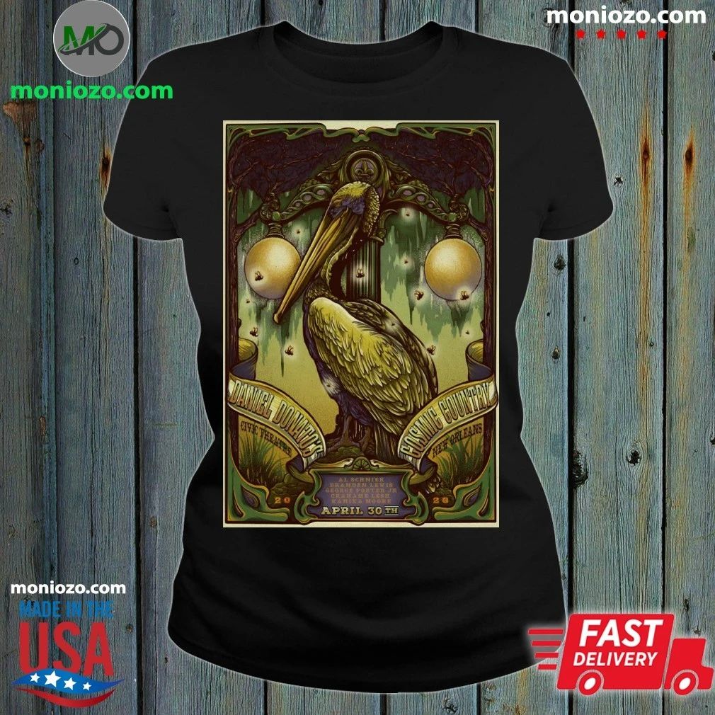 Daniel Donato’s Cosmic Country 4 30 2026 New Orleans LA Poster Shirt