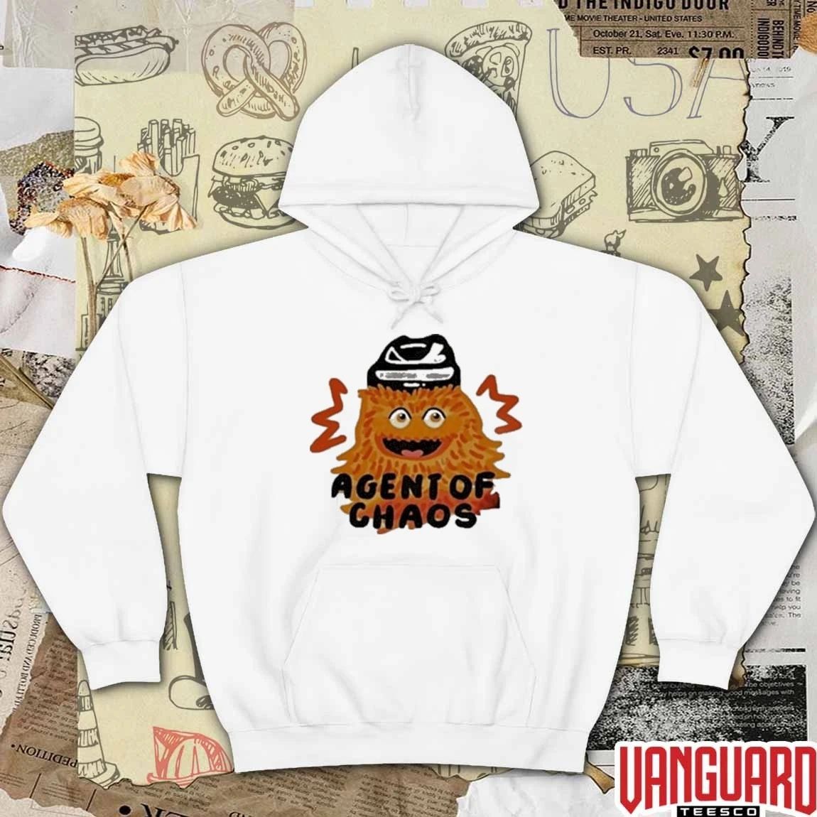 Gritty Agent of Chaos Philadelphia Flyers 2026 NHL Hockey Mascot t-shirt