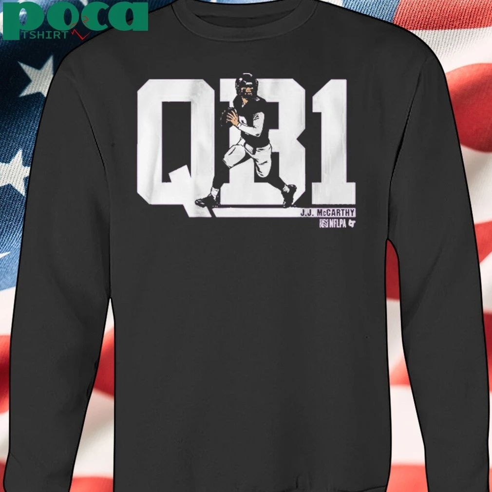 JJ McCarthy QB1 T-shirt