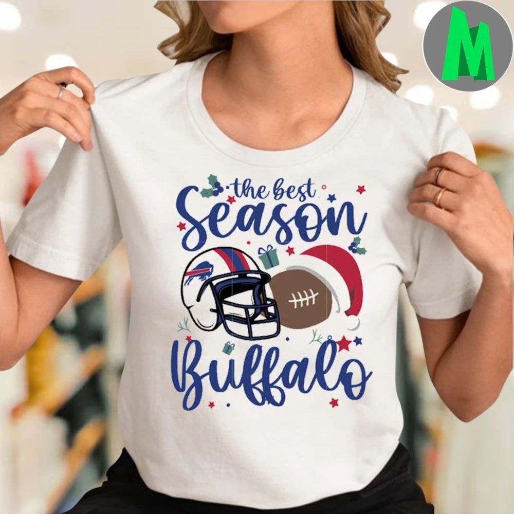 The best season buffalo christmas rugby helmet Shirt