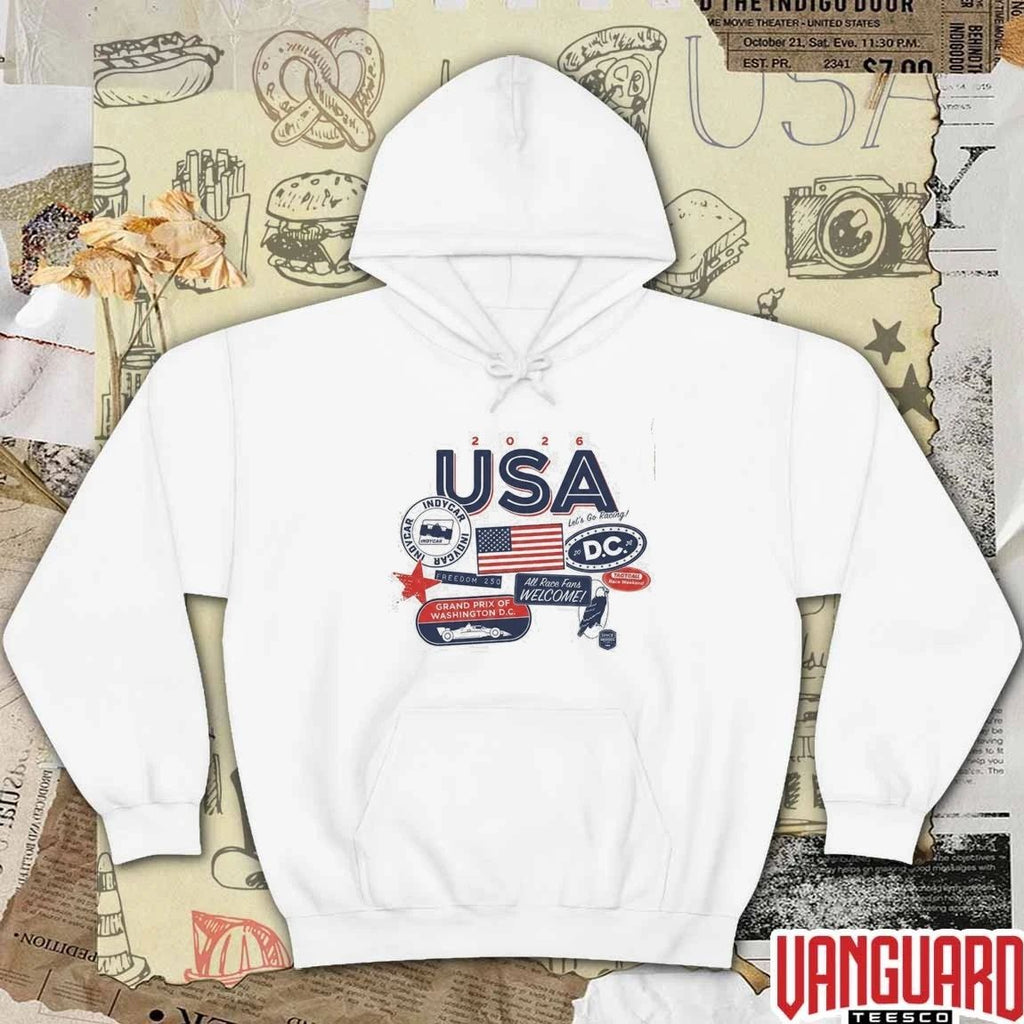 Indycar DC Grand Prix 2026 Freedom 250 Grand Prix Washington Racing t-shirt
