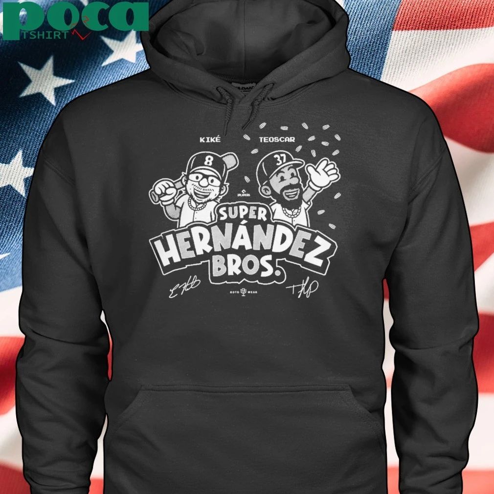 Kiké And Teoscar Hernández Super Hernández Bros T-Shirt