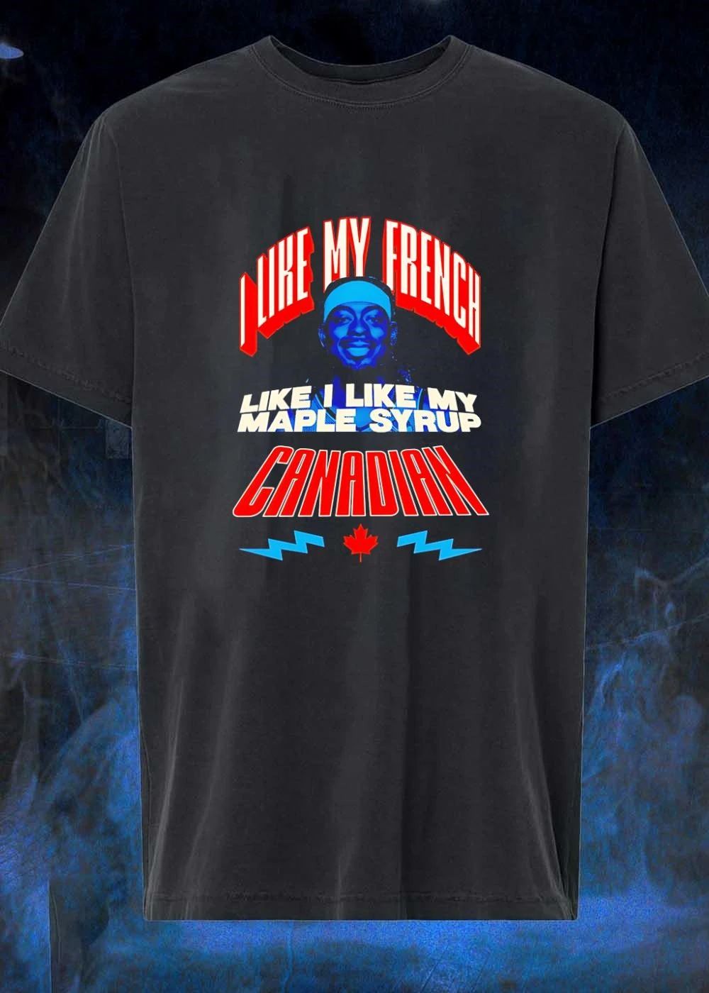 Pascal Siakam Toronto Raptors NBA I like my French like I like my maple syrup Canadian shirt