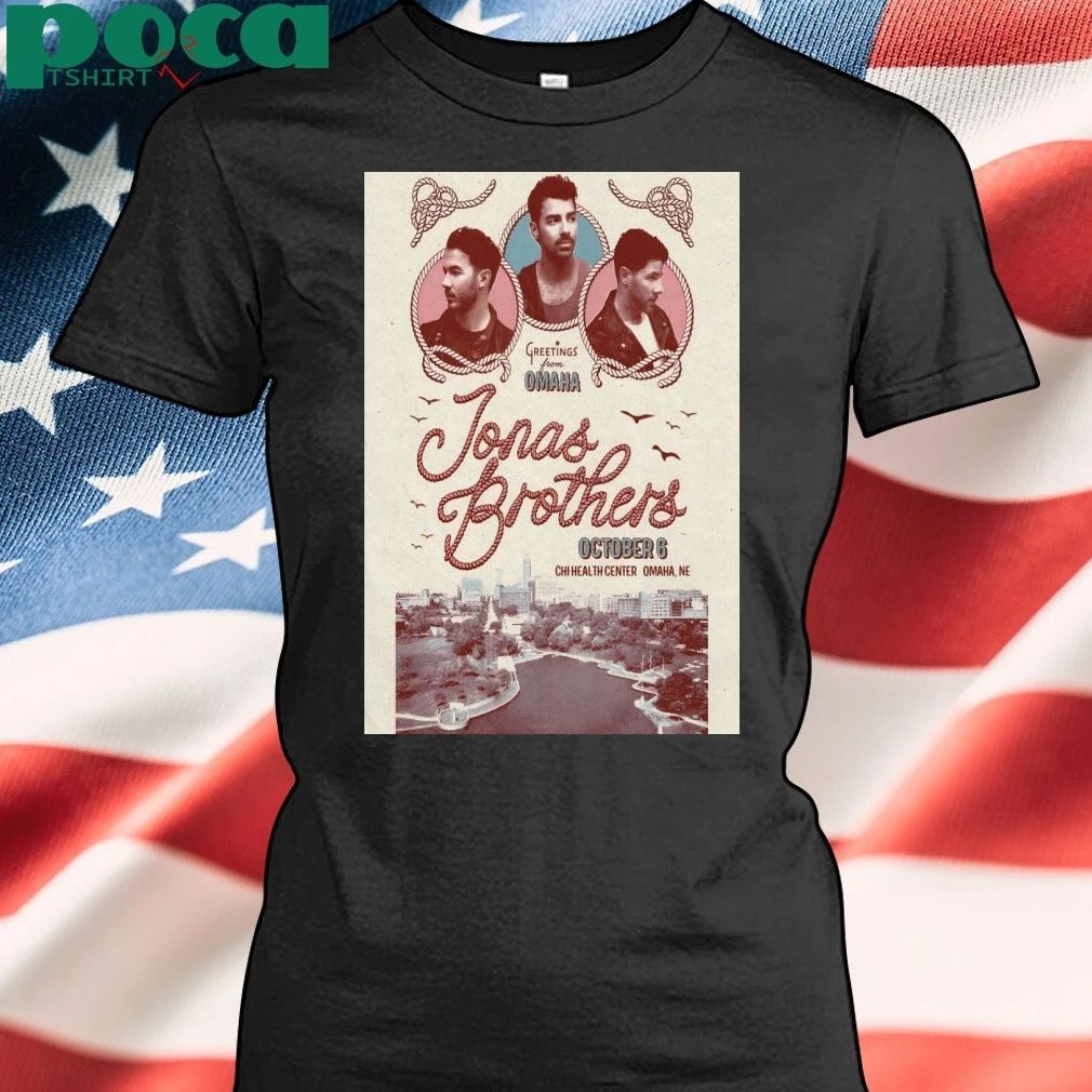Jonas Brothers Greetings From Omaha On Oct 6 2025 Poster T-shirt