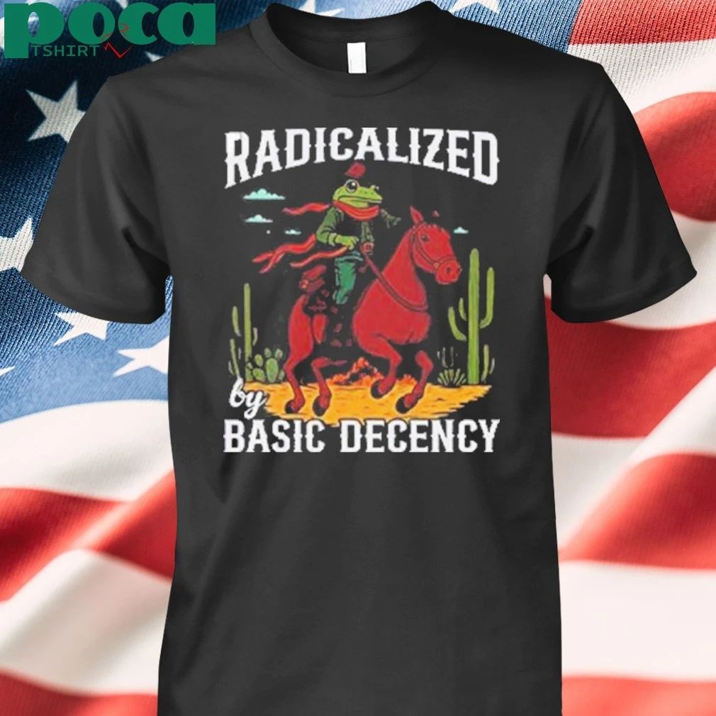 Portland Frog Radicalized By Basic Decency shirt